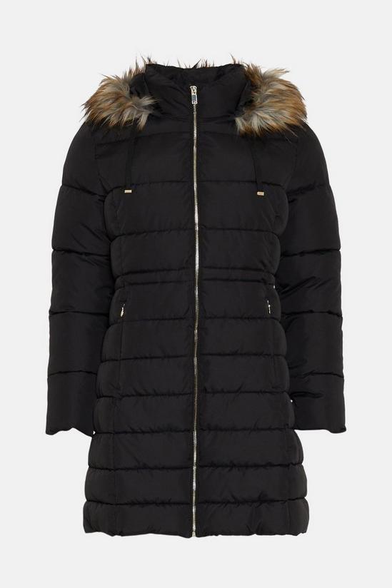 Oasis Petite Extra Warm Longline Puffer Coat 4
