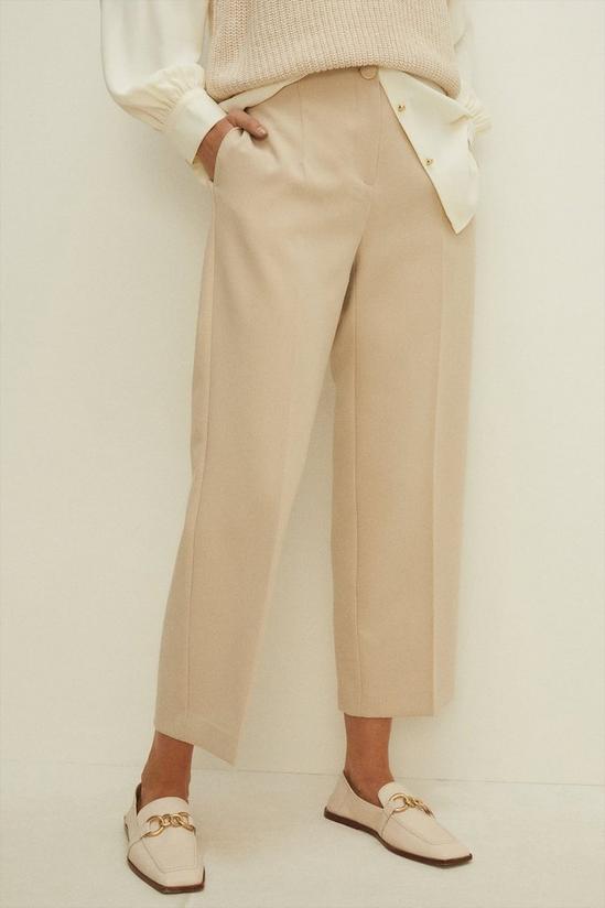 Oasis Petite Seam Detail Tailored Slim Leg Trouser 2