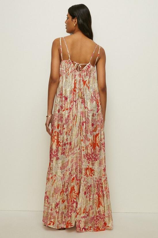 Oasis Sheena Floral Double Strap Midi Dress 3