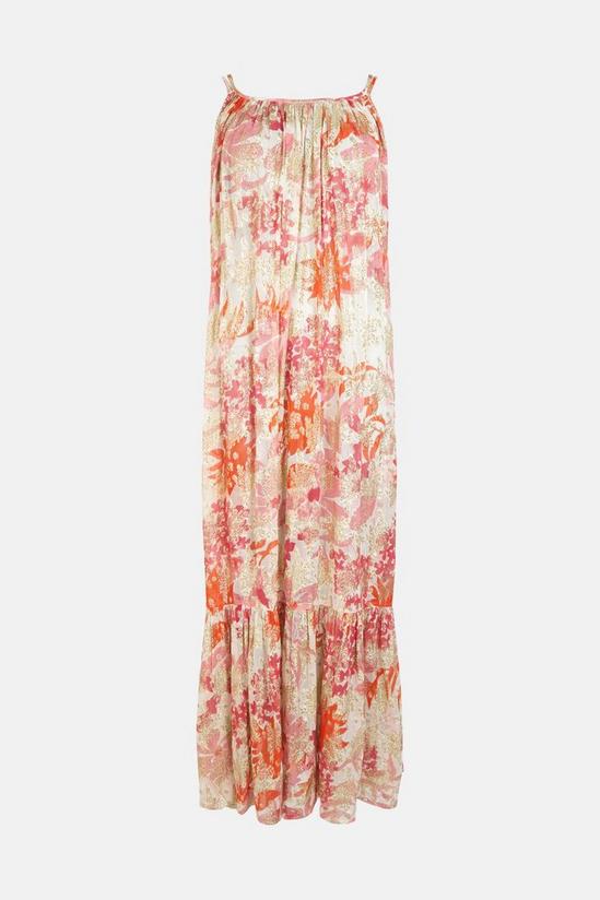 Oasis Sheena Floral Double Strap Midi Dress 4