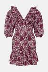 Oasis Paisley Printed Puff Sleeve Aline Dress thumbnail 4
