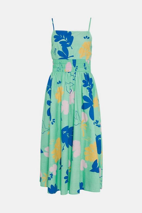 Oasis Oasis x Charlie Taylor Strappy Printed Midi Dress 4