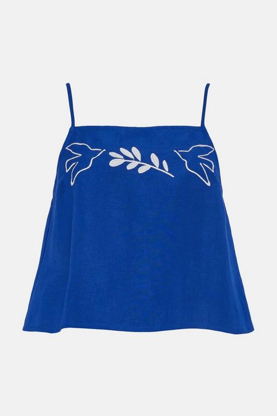 Oasis Oasis x Charlie Taylor Bird Embroidered Cami Top 4