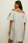 Oasis Off The Shoulder Embroidered Dress thumbnail 3