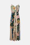 Oasis Border Scarf Print Strappy Jumpsuit thumbnail 4