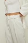Oasis Petite Tailored Belted Wide Leg Trouser thumbnail 2