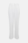 Oasis Petite Tailored Belted Wide Leg Trouser thumbnail 4