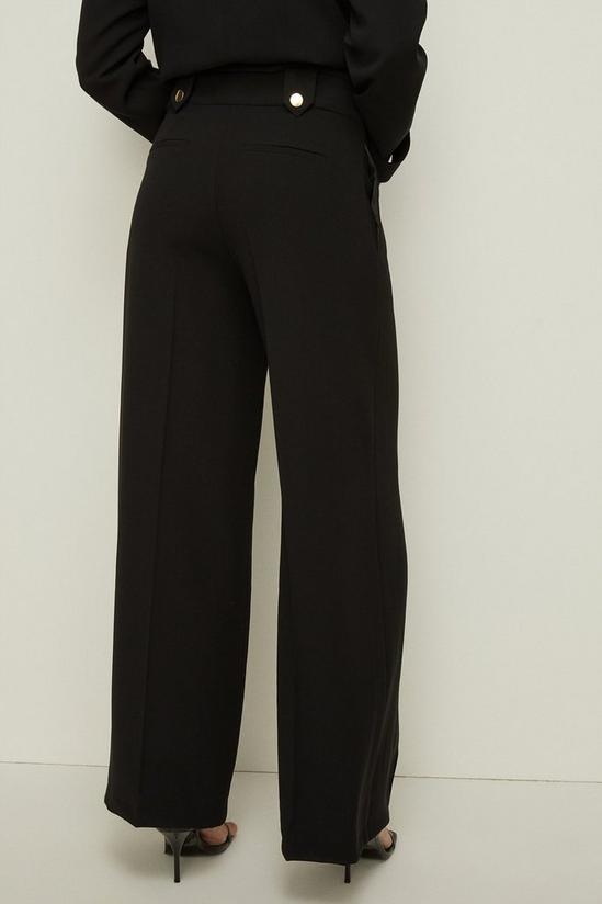 Oasis Petite Tab Detail Tailored Trouser 3