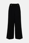 Oasis Tab Detail High Waisted Tailored Trouser thumbnail 4