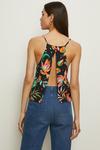 Oasis Palm Printed Co Ord Strappy Top thumbnail 3