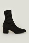 Oasis Stretch Block Heel Ankle Boot thumbnail 1