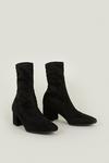 Oasis Stretch Block Heel Ankle Boot thumbnail 2