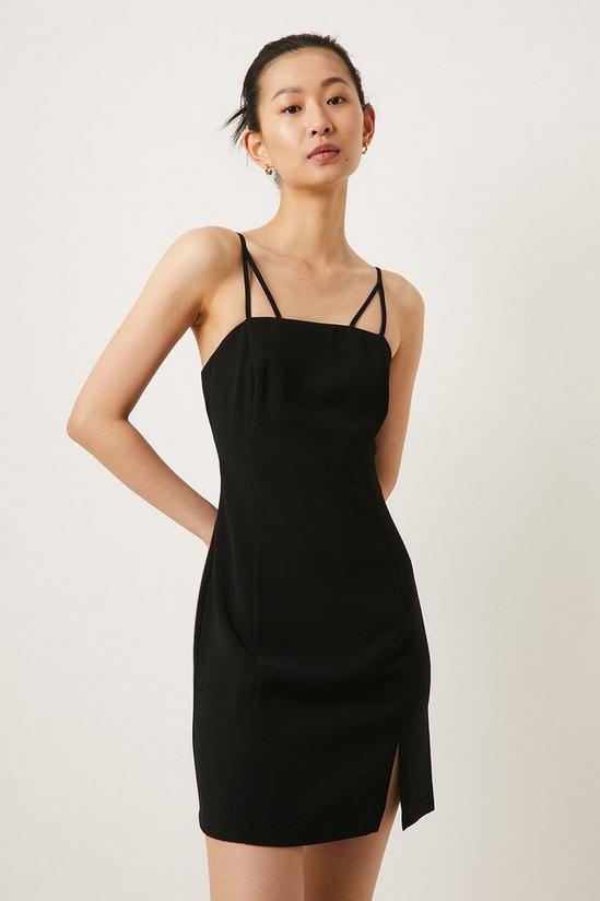 Oasis Strappy Tailored Mini Dress 2