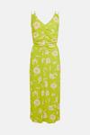 Oasis Petite Silhouette Floral Print Midi Dress thumbnail 4