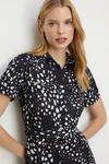Oasis Spot Printed Jersey Shirt Midi Dress thumbnail 2