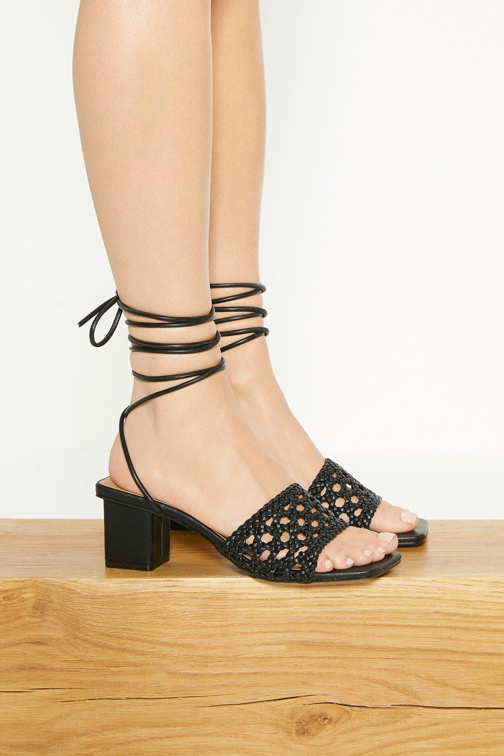 Oasis block heel sandals hot sale