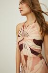 Oasis Rachel Stevens Linen Mix Palm Midi Dress thumbnail 2