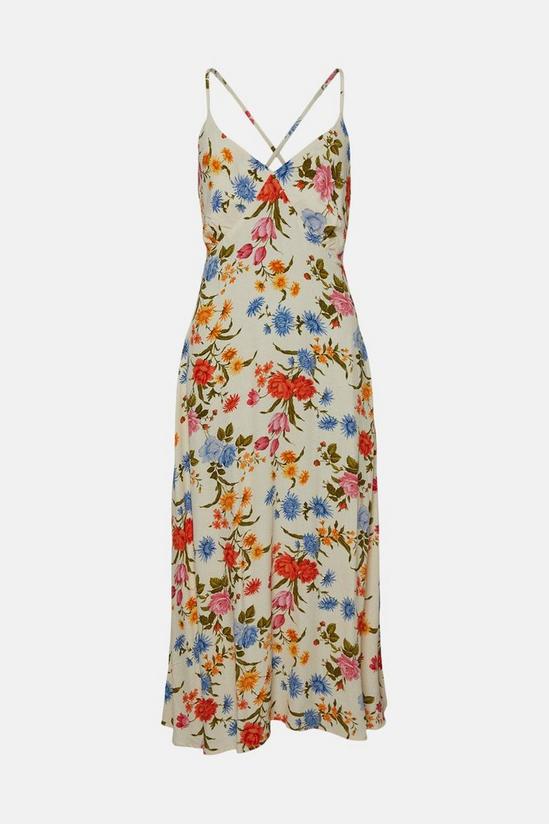 Oasis Stem Floral Strappy Midi Dress 4