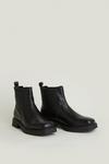 Oasis Smart Leather Chelsea Ankle Boots thumbnail 1