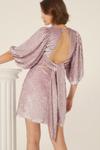 Oasis Premium Sequin Puff Sleeve Aline Dress thumbnail 3