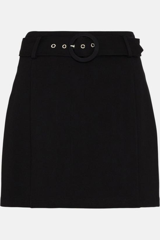 Oasis Premium Ponte Belted Mini Skirt 4