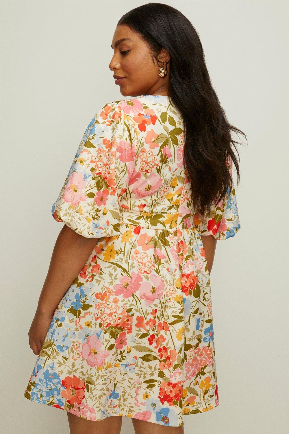 Oasis rose bud skater dress hotsell