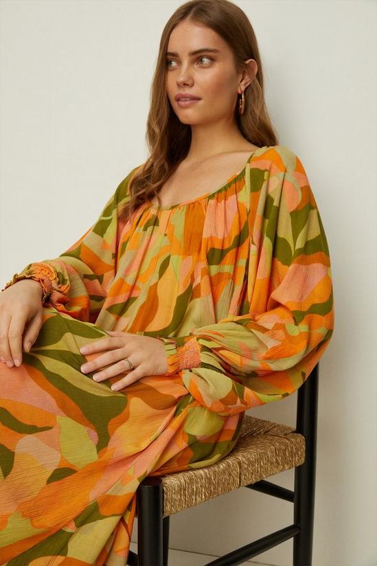 Oasis Rachel Stevens Abstract Printed Maxi Dress 2