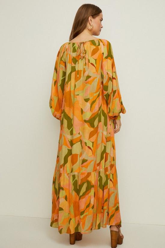 Oasis Rachel Stevens Abstract Printed Maxi Dress 3