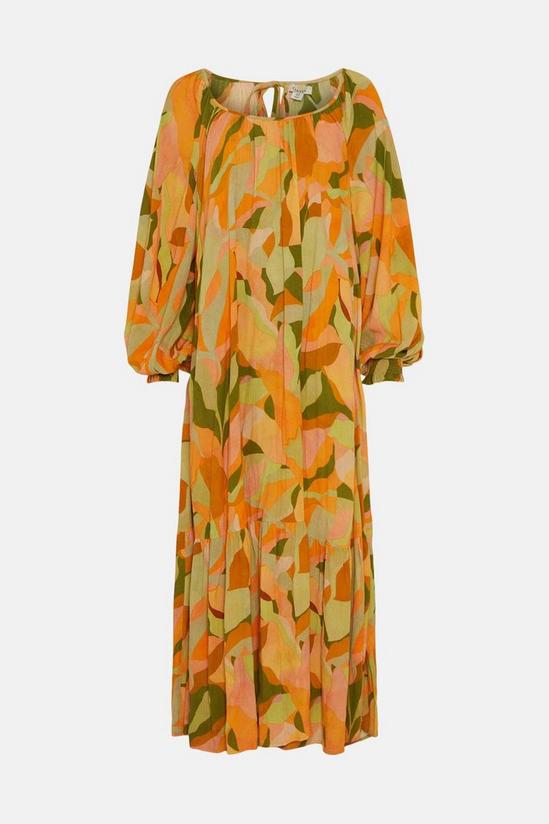 Oasis Rachel Stevens Abstract Printed Maxi Dress 4