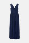 Oasis Premium Jersey Ruched Maxi Dress thumbnail 4