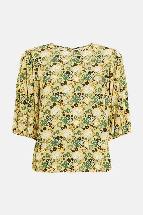 Oasis Petite Meadow Floral Shell Top 4