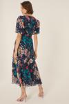 Oasis Floral Daisy Organza Keyhole Midi Dress thumbnail 3