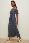 Oasis Stripe Bardot Maxi Dress thumbnail 2