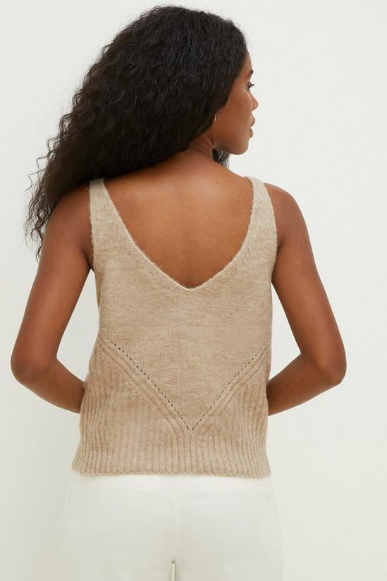 Oasis Cosy Strappy Knitted Vest 4