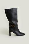 Oasis Leather Buckle Strap High Leg Boot thumbnail 2