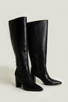Oasis Pointed Heeled Knee High Boot thumbnail 2