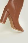 Oasis Pointed Heeled Knee High Boot thumbnail 3