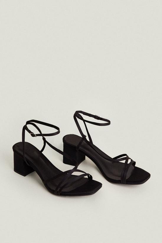 Oasis Strappy Block Heeled Sandal 3
