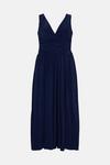 Oasis Curve Premium Jersey Ruched Maxi Dress thumbnail 4