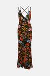 Oasis Floral Printed Tie Back Strappy Jumpsuit thumbnail 4