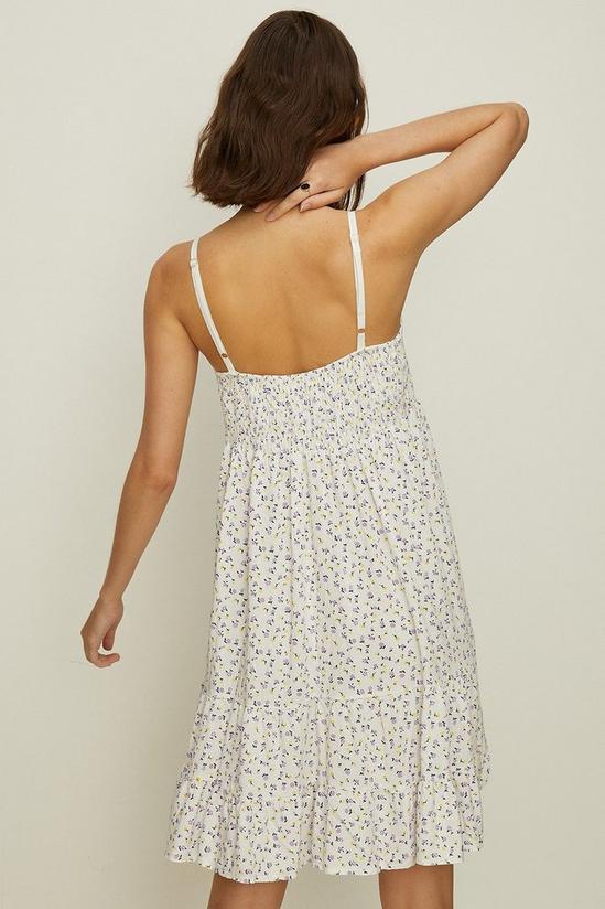 Oasis Tie Front Ditsy Printed Sundress 3