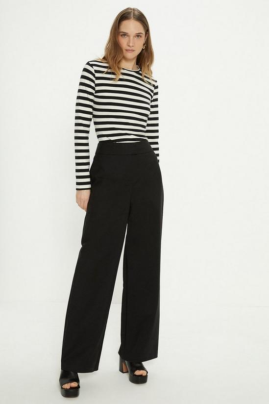 Oasis high waisted belted pants