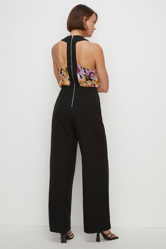 Oasis Cross Front Floral 2 In 1 Jumpsuit 3