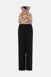Oasis Cross Front Floral 2 In 1 Jumpsuit thumbnail 4