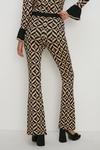 Oasis Sparkle Geo Jacquard Knitted Trouser thumbnail 3