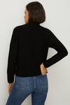 Oasis Lofty Cable And Pointelle Knitted Jumper thumbnail 3