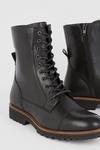 Oasis Leather Lace Up Ankle Boot thumbnail 3