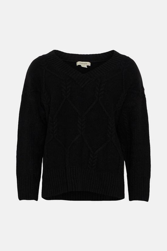 Oasis Cable Stitch Cricket Jumper 4