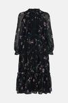 Oasis Plus Size Floral Chiffon Dress thumbnail 4