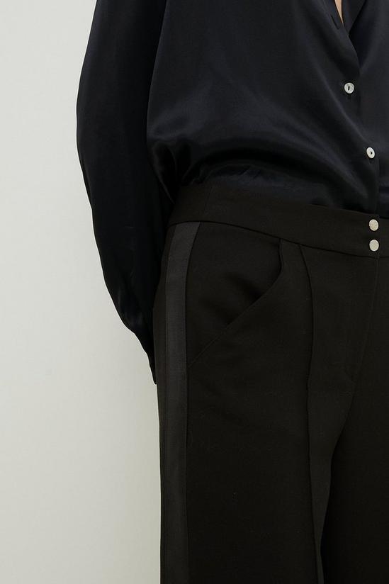 Oasis Premium Wide Leg Side Seam Detail Trouser 2